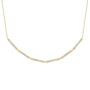 Essentials Six Bar Spinning Necklace