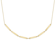 Essentials Six Bar Spinning Necklace