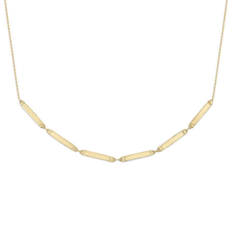 Essentials Six Bar Spinning Necklace