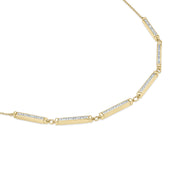 Essentials Six Bar Spinning Necklace