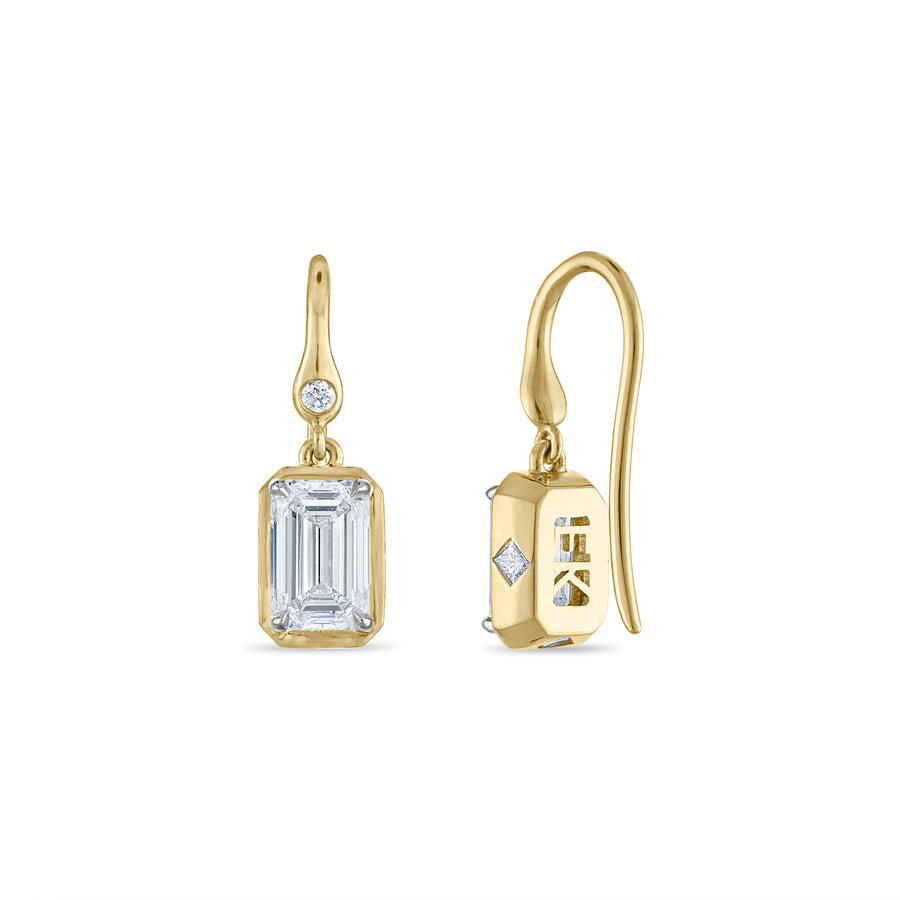 Palazzo 2 Carat Gold Earrings