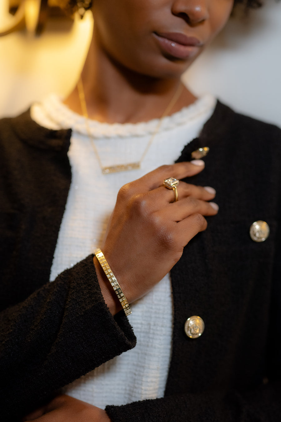 Palazzo Bangle Bracelet