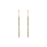 Essentials Double Bar Earrings
