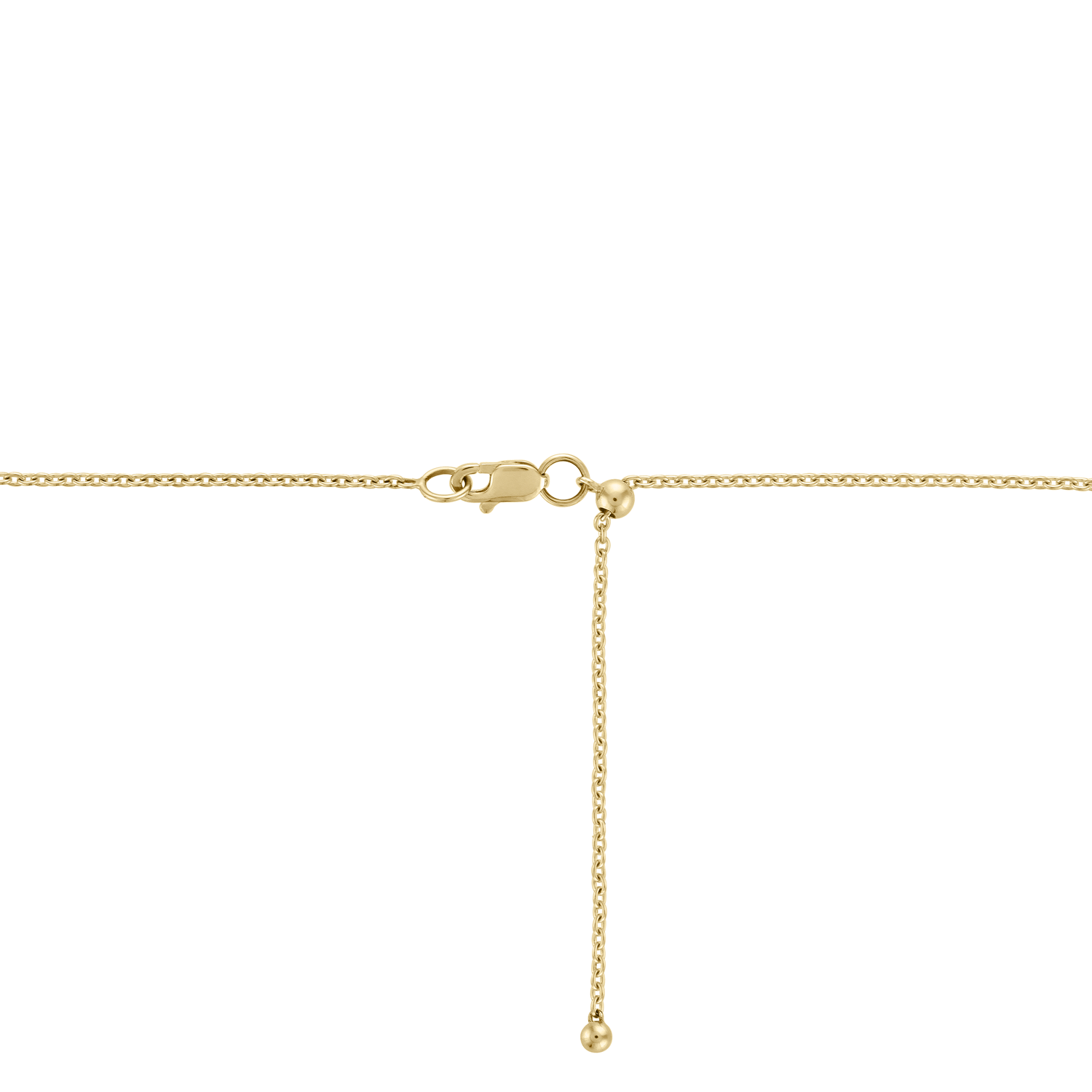 Gold Midi KAPOW! Necklace with Pavé Diamond Star of David
