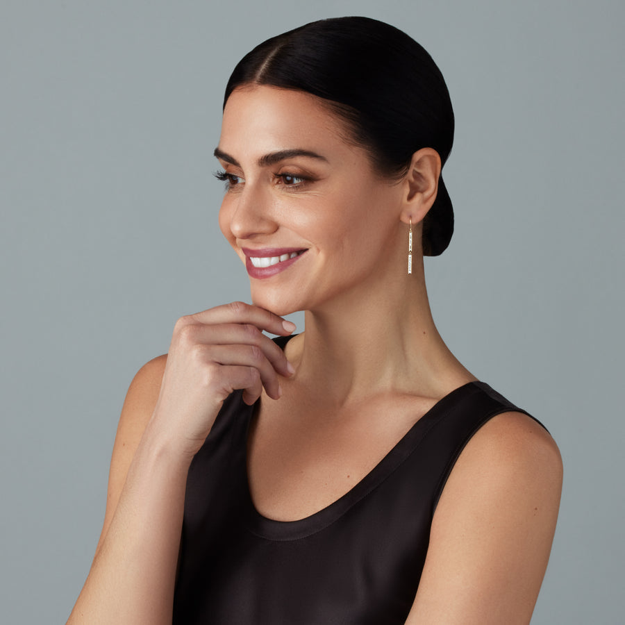 Essentials Double Bar Earrings
