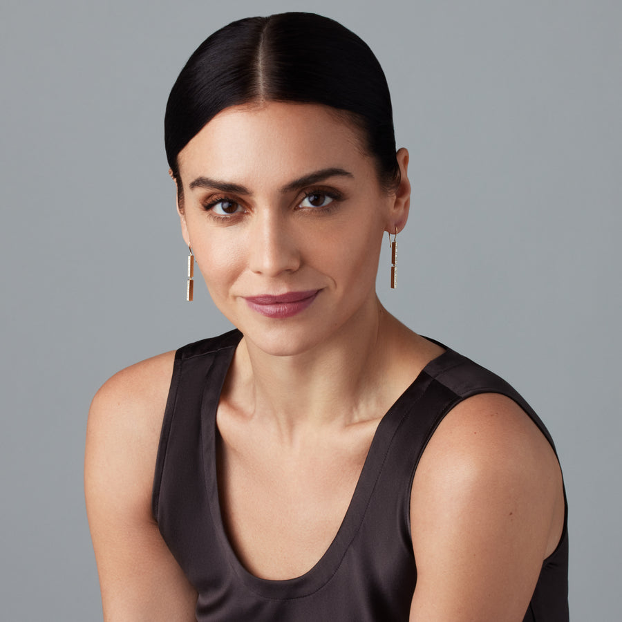 Essentials Double Bar Earrings