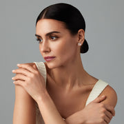 Medium Florette Studs in Baby Pink