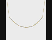 Essentials Six Bar Spinning Necklace