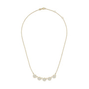 Gold Five Star Mini Stella/KAPOW! Necklace: All Pavé Diamonds