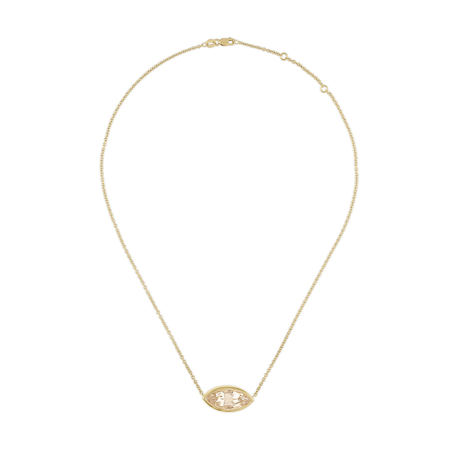 Morganite Pendant Necklace
