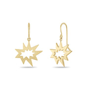 Gold Stellina Nova/KAPOW! Earrings
