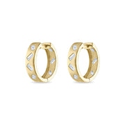 Medium Diamond Jubilation Hoops