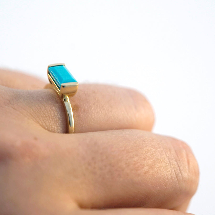 Turquoise Bonbon Ring