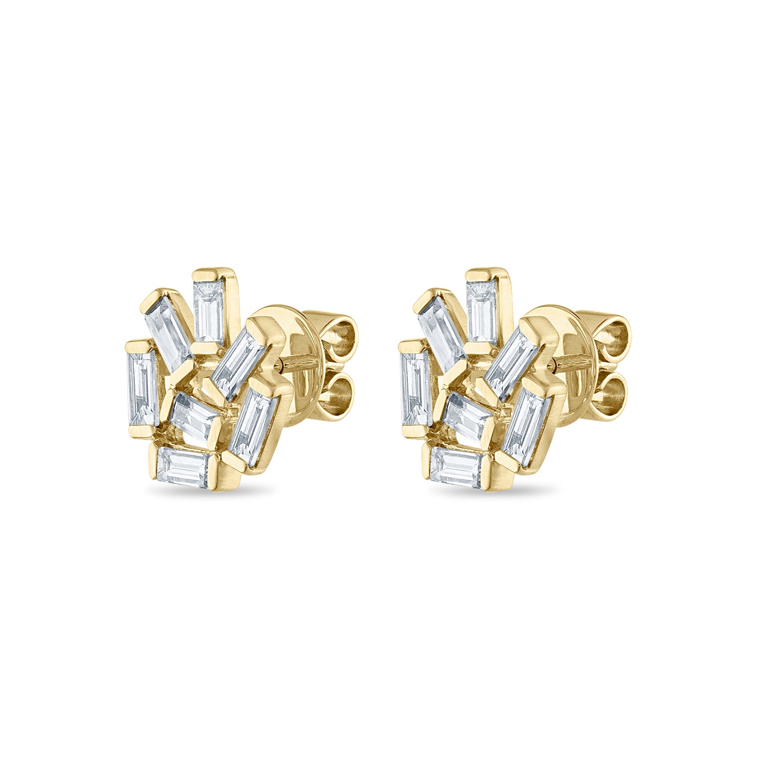 Medium Jubilation Studs: Diamonds