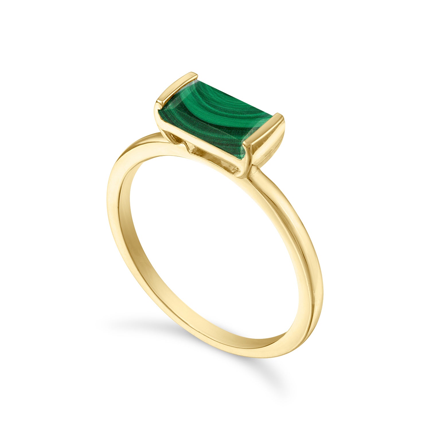 Malachite Bonbon Ring