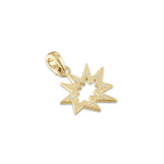 Gold Stellina Nova/KAPOW! Scattered Diamonds Charm