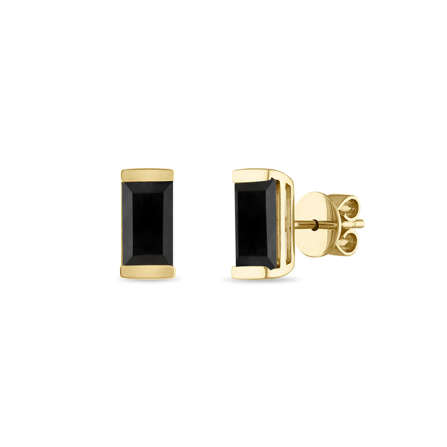 Onyx Bonbon Stud Earrings