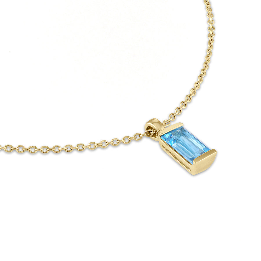 Blue Topaz Bonbon Necklace