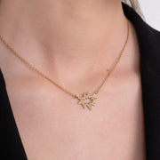 Gold Stellina Nova/KAPOW! Necklace