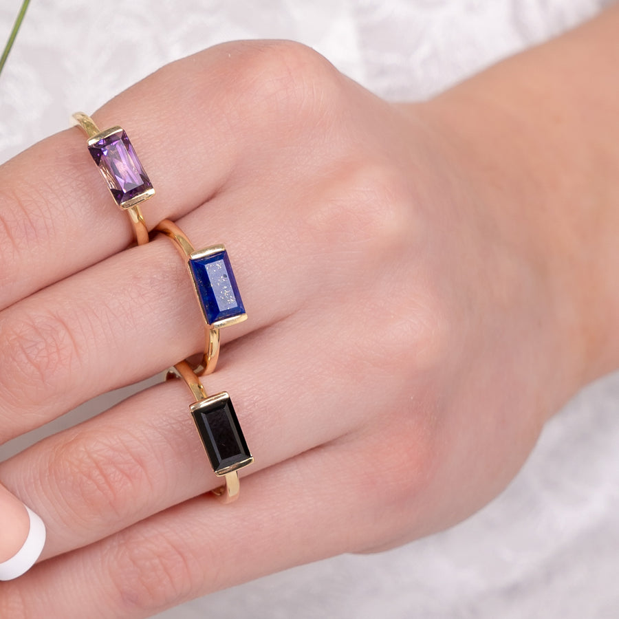 Amethyst Bonbon Ring