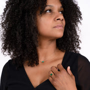 Malachite Bonbon Ring