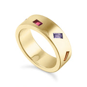 Medium Jubilation Cigar Band Ring