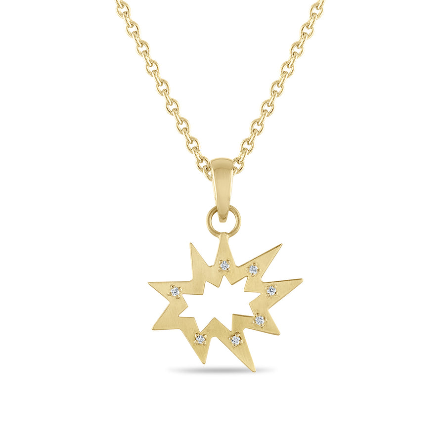 Gold Stellina Nova/KAPOW! Scattered Diamonds Charm