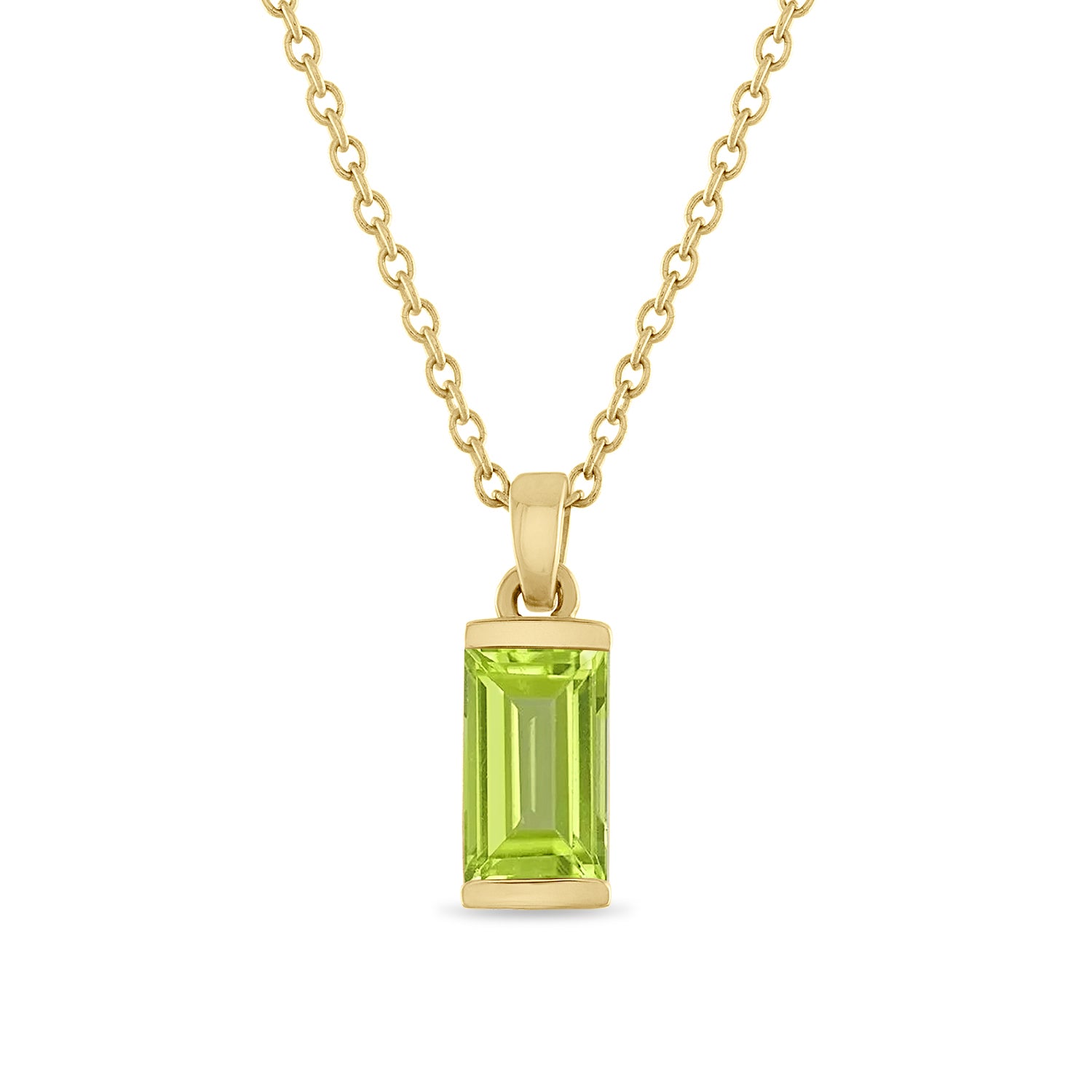 Peridot Bonbon Necklace