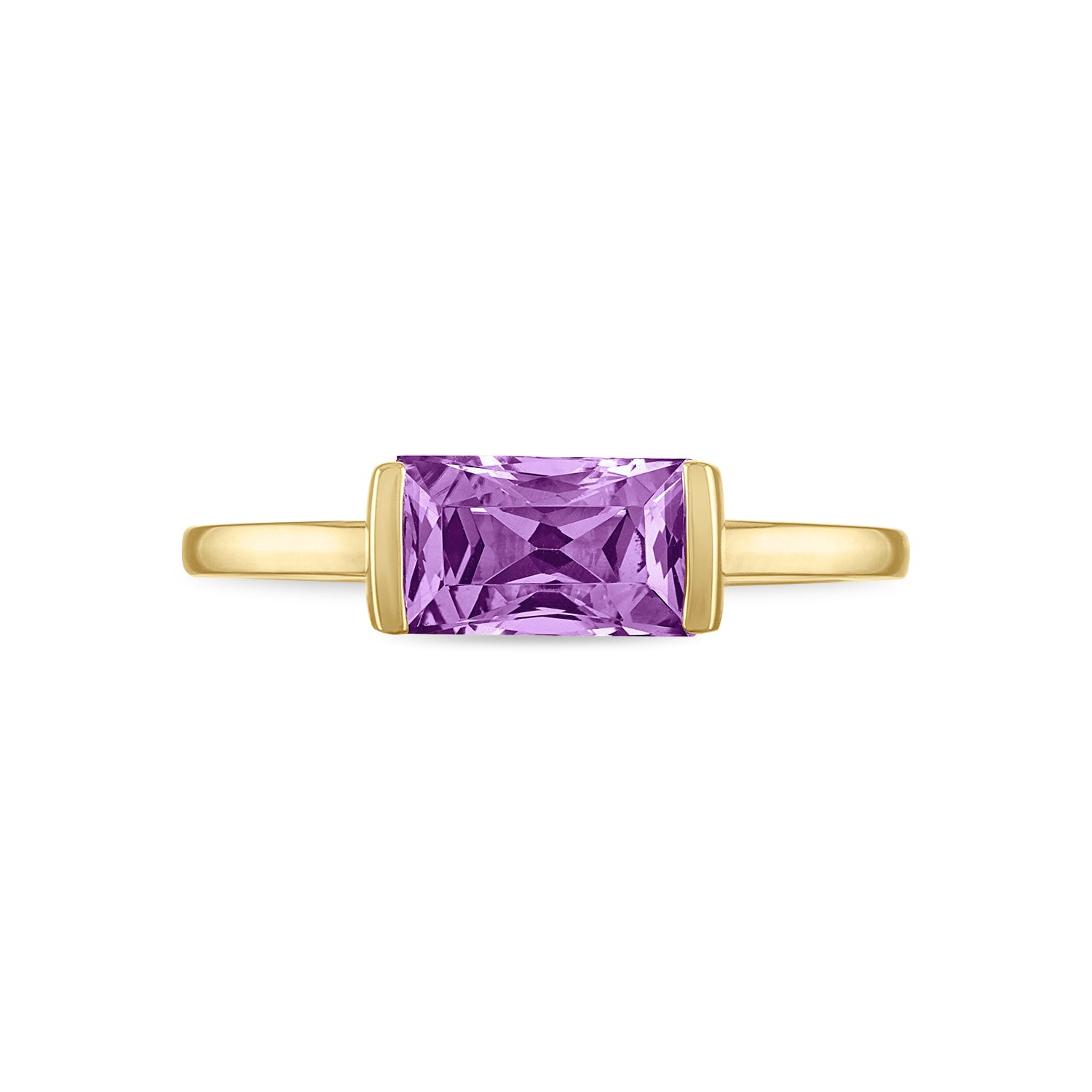 Amethyst Bonbon Ring