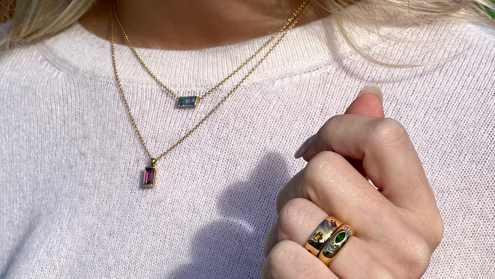 Layered Necklaces - How to Complete the Look