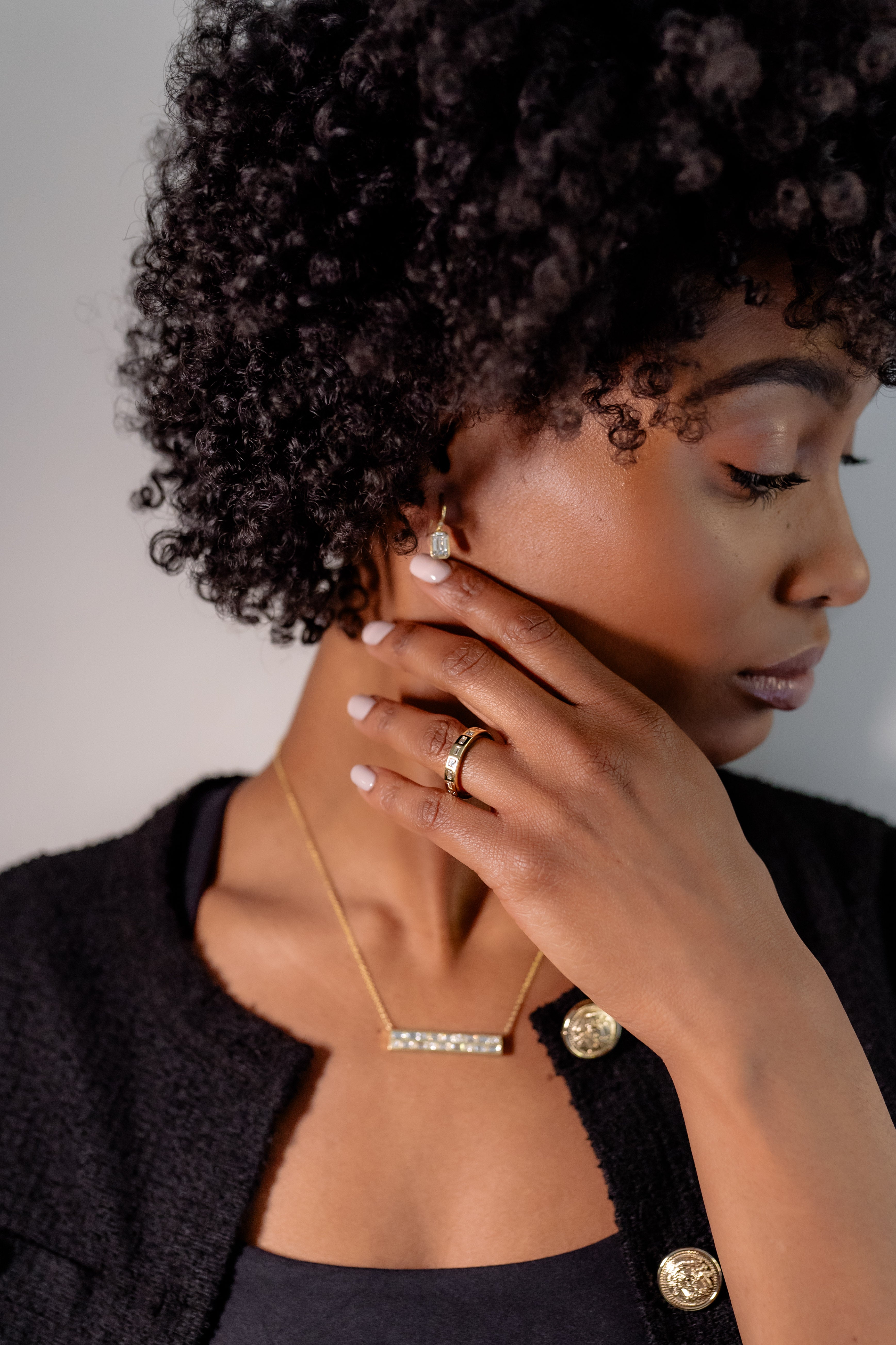 Palazzo 2 Carat Gold Earrings