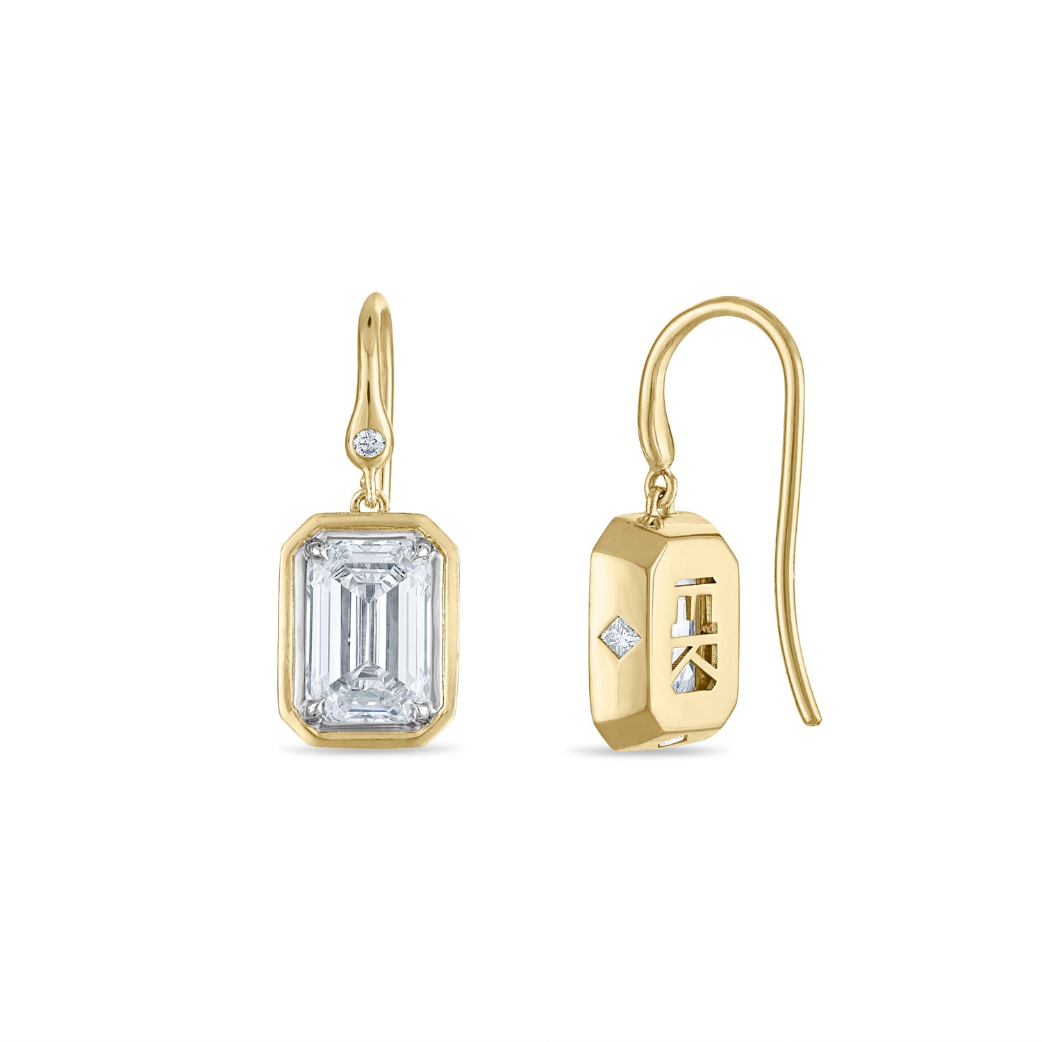 Palazzo 4 Carat Gold Earrings