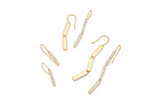 Essentials Double Bar Earrings