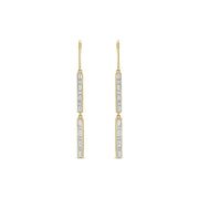 Essentials Double Bar Earrings