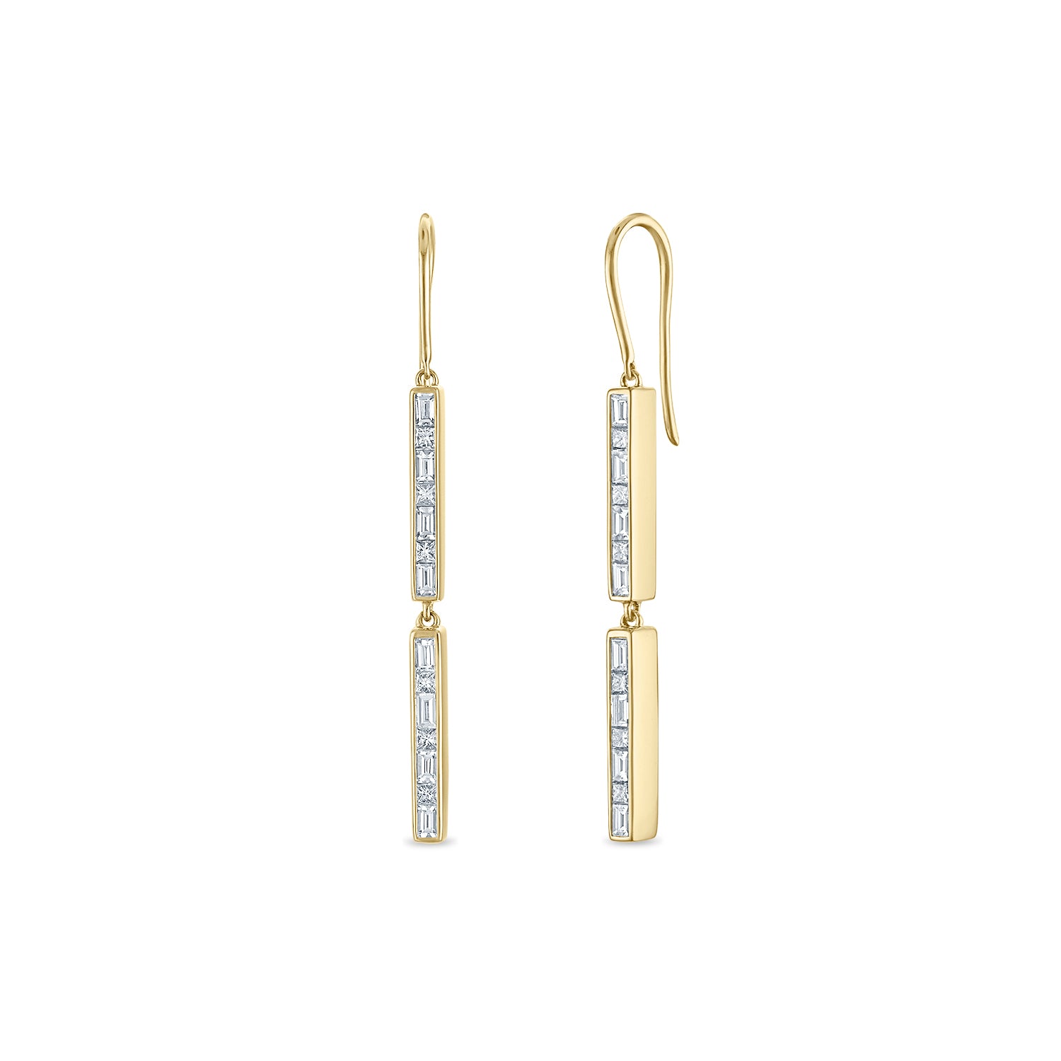 Essentials Double Bar Earrings