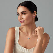 Blue Topaz Bonbon Stud Earrings