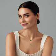 Malachite Bonbon Necklace, east-west