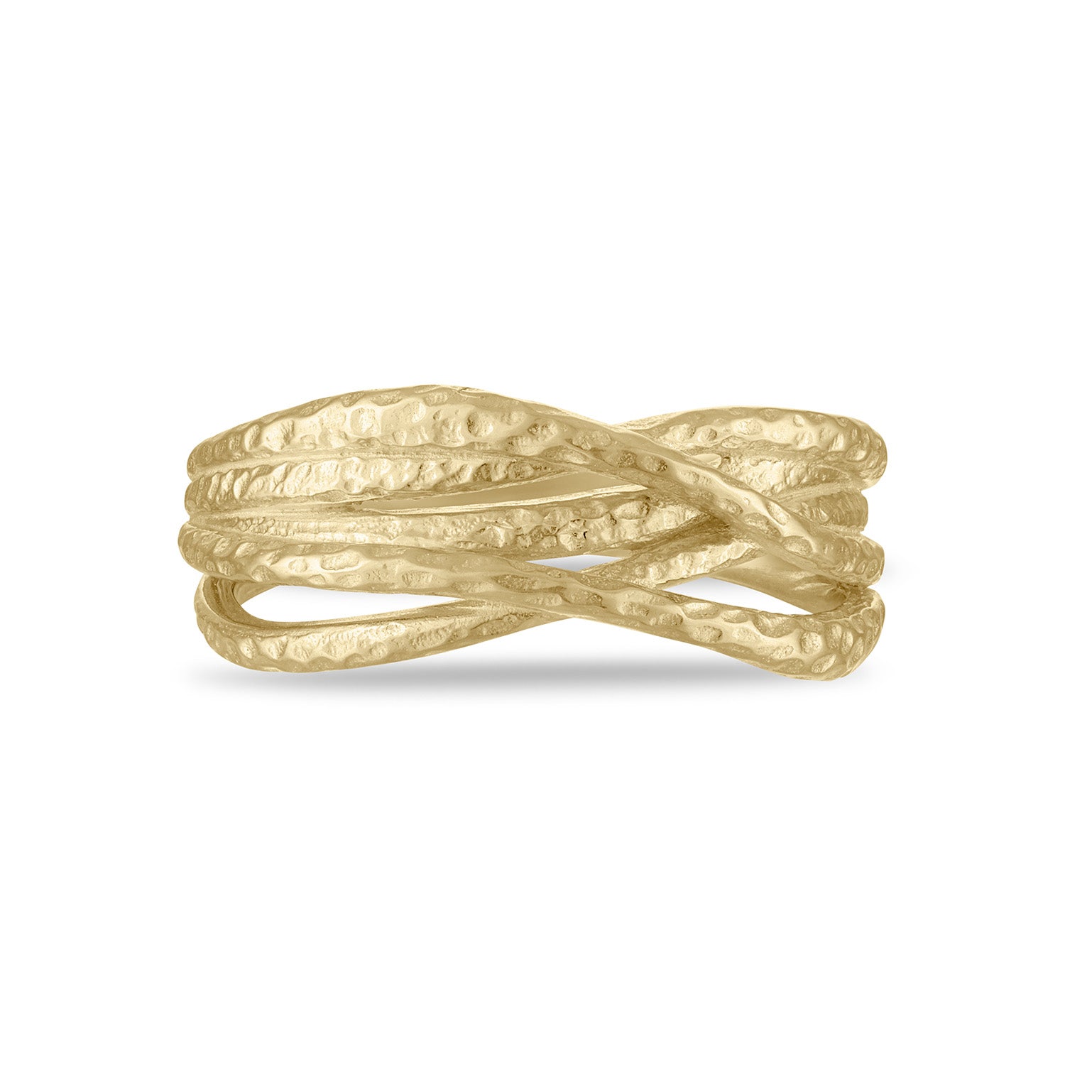 Teatro Gold Twist Ring