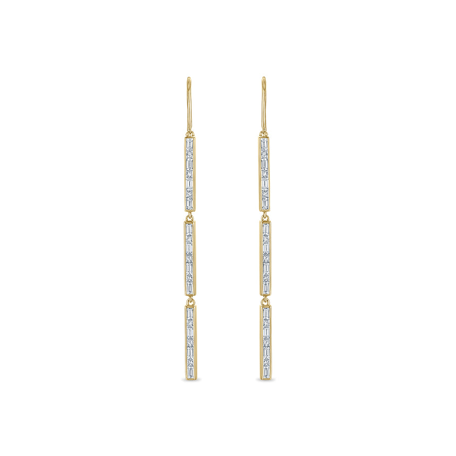 Essentials Triple Bar Earrings