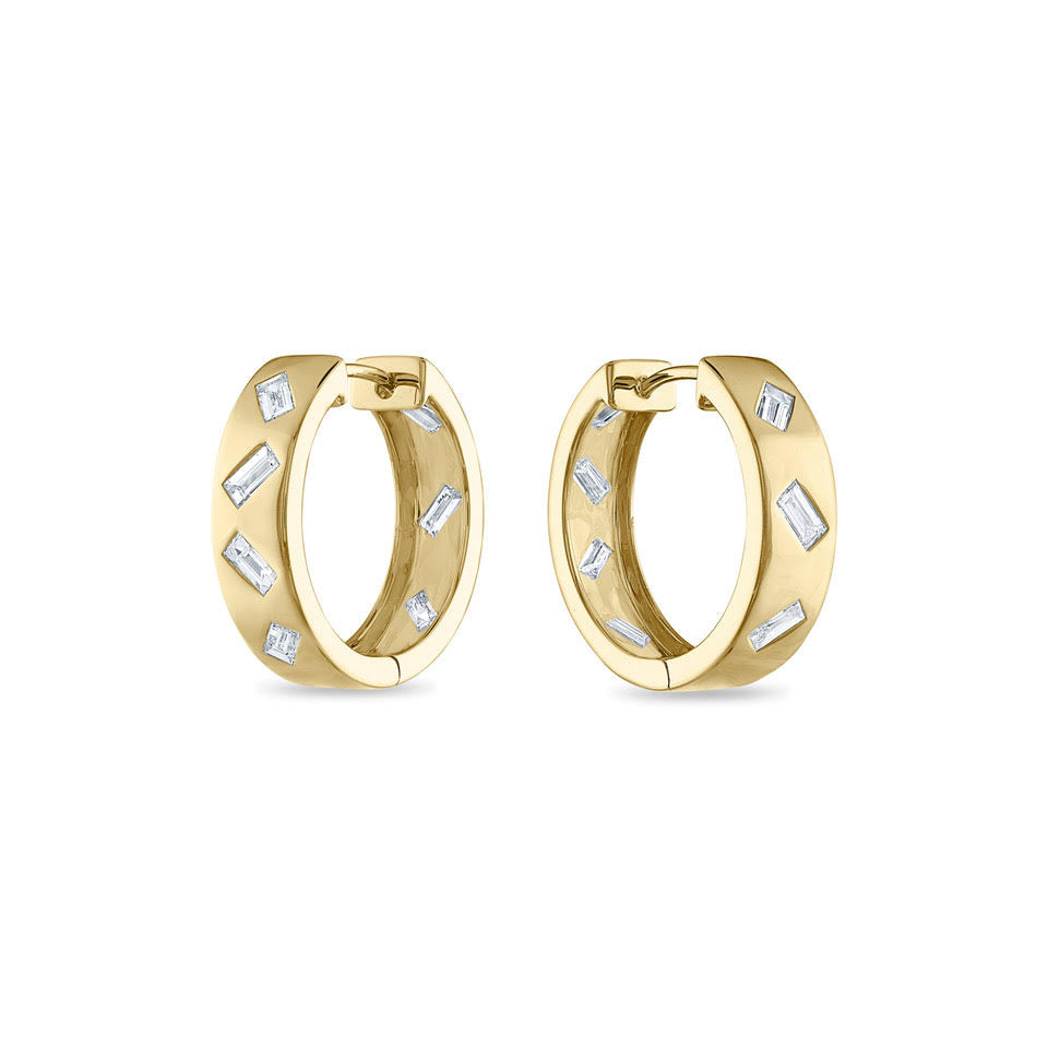 Medium Diamond Jubilation Hoops