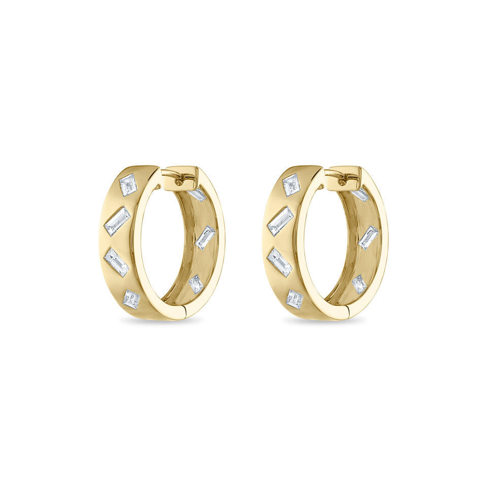 Medium Diamond Jubilation Hoops