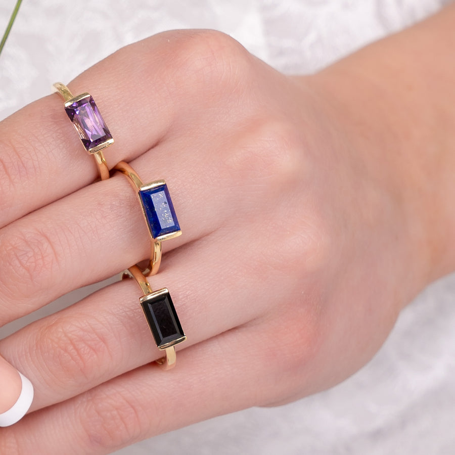 Lapis Lazuli Bonbon Ring